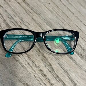 Black and Teal Michael Kors  Eyeglasses